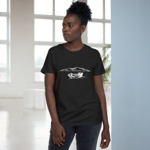 Womens T-Shirt - Kapiti Island View